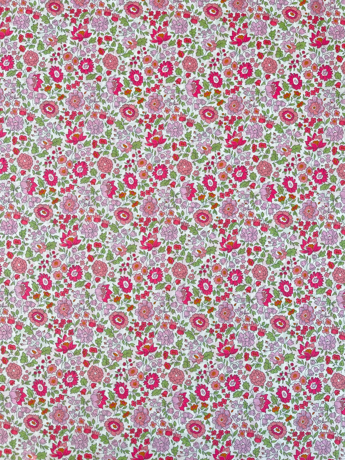Liberty Stofstykke - D’ anjo / Pink-grøn