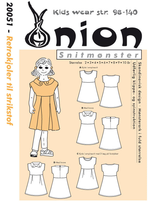 ONION 20051– Retro dresses for knit fabric