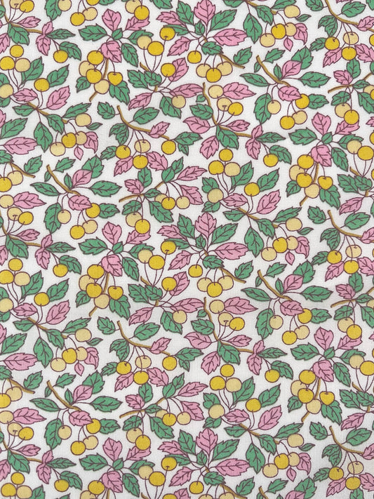 Liberty stof - Colleen’s Orchard / Gul