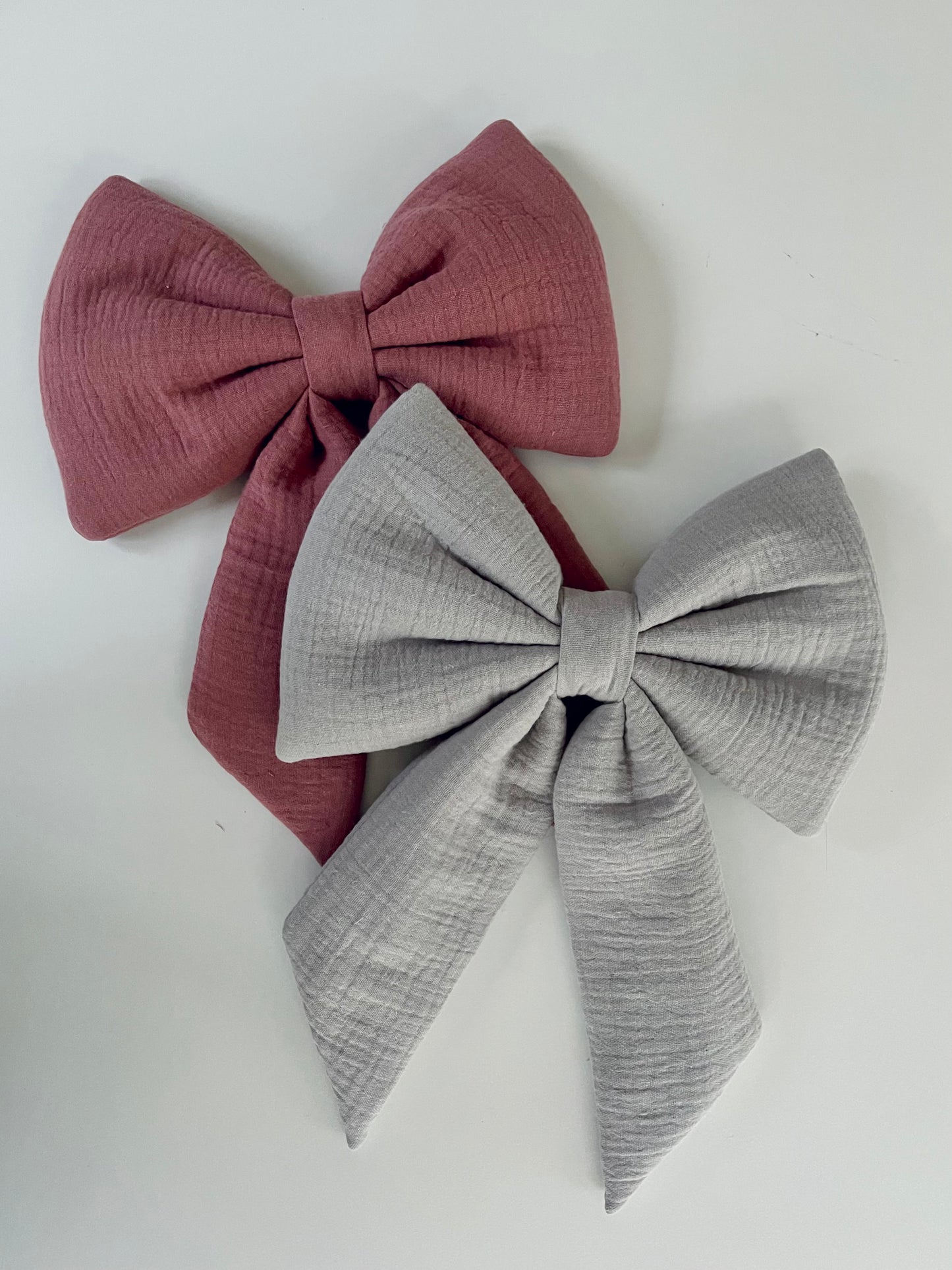 Vatteret sløjfe (Mellem str) - Valgfrit stof