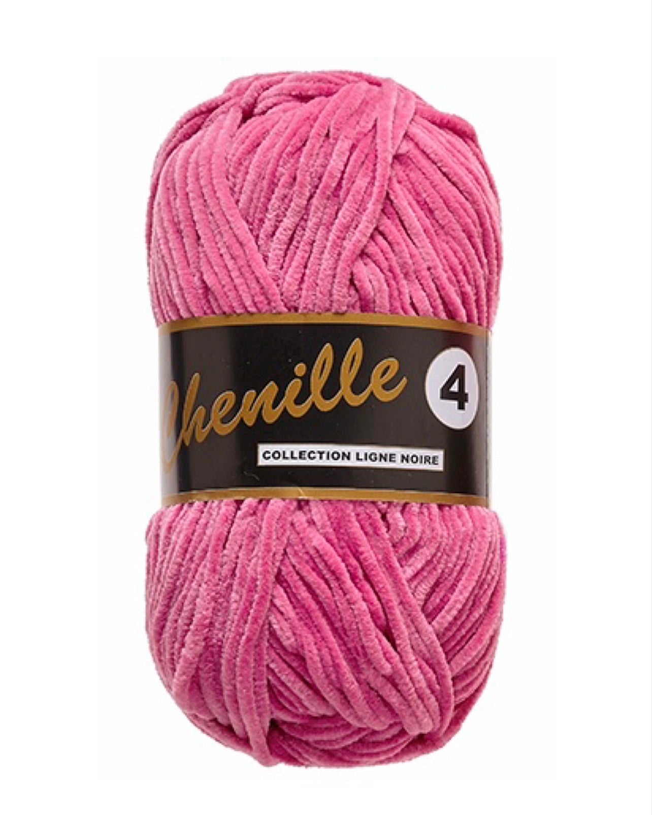 Velourgarn i pink til hækling og strik