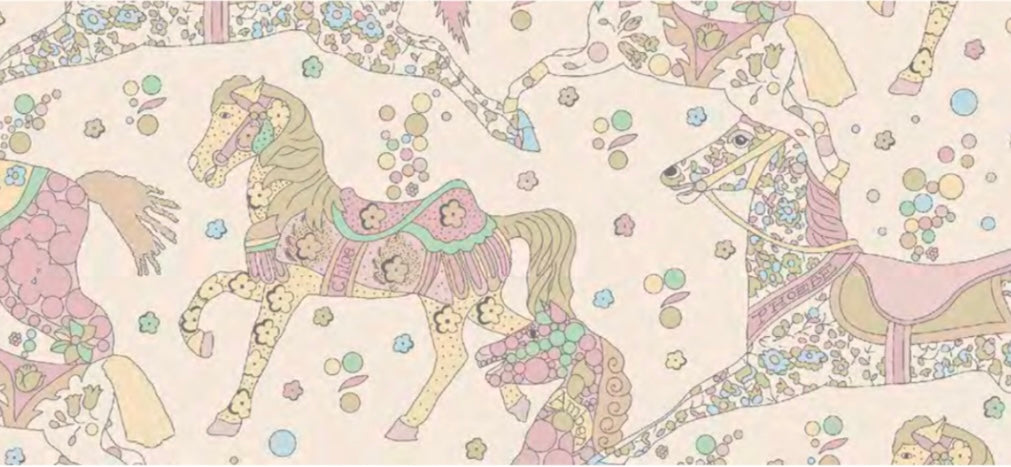 Liberty stof - My Little pace / pastel (Kommer snart)