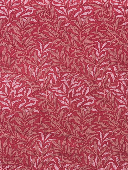 William Morris fabric / Willow Boughs - Red