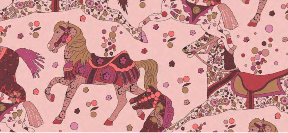 Liberty stof - My Little pace / Rosa (Kommer snart)