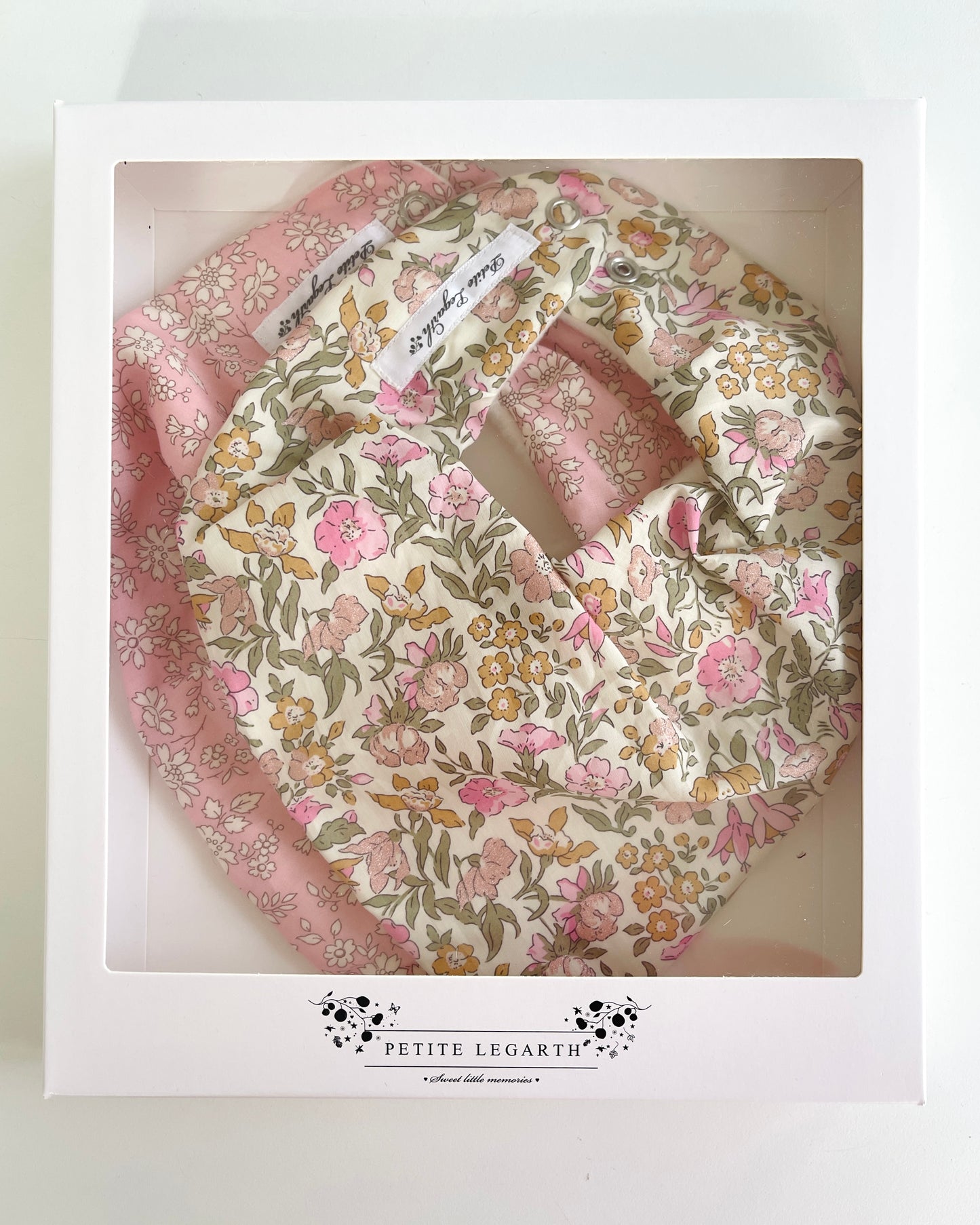 Gavepakke med 2 savlesmække / Rosa TILBUD