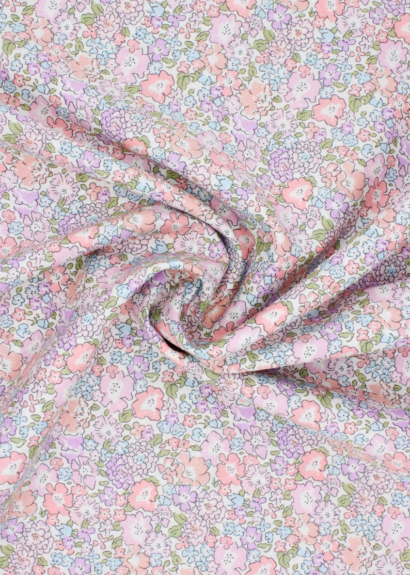 Baby dynebetræk i Liberty Fabric - Michelle Rosa