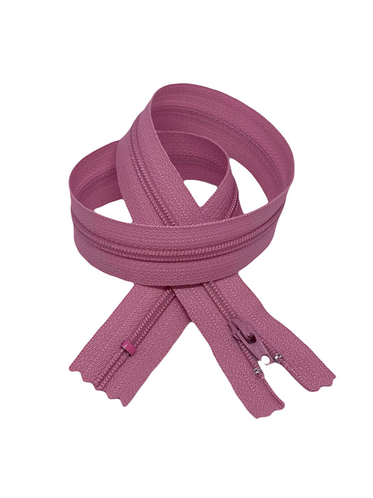 YKK zipper plastic - L 50 cm / Gl Pink