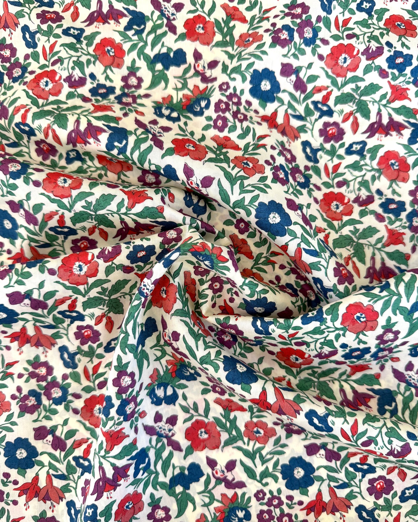 Øko Liberty stof tana lawn - Mamie