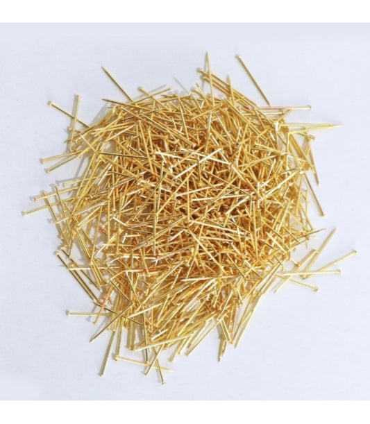 Button pins for sequins and pearls - Gold (sent mid week 5)