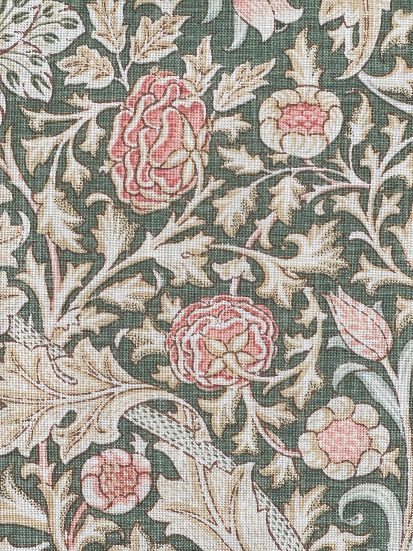 William Morris stof / Leafy grøn as