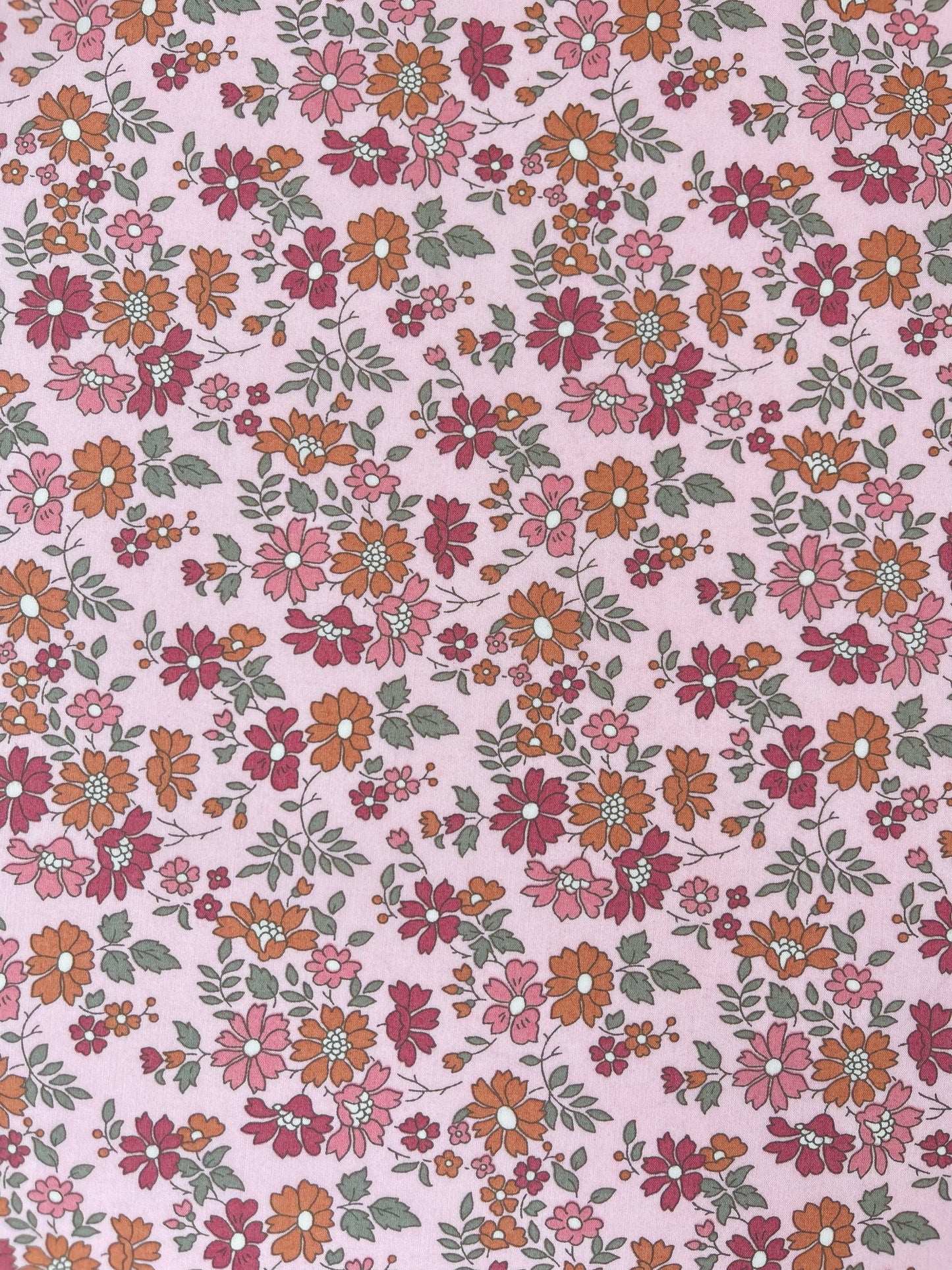 Liberty stof Capel Floral rosa