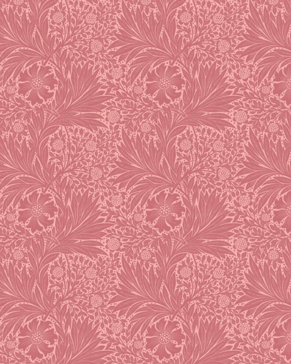 Stofstykke - Marigold Rosa