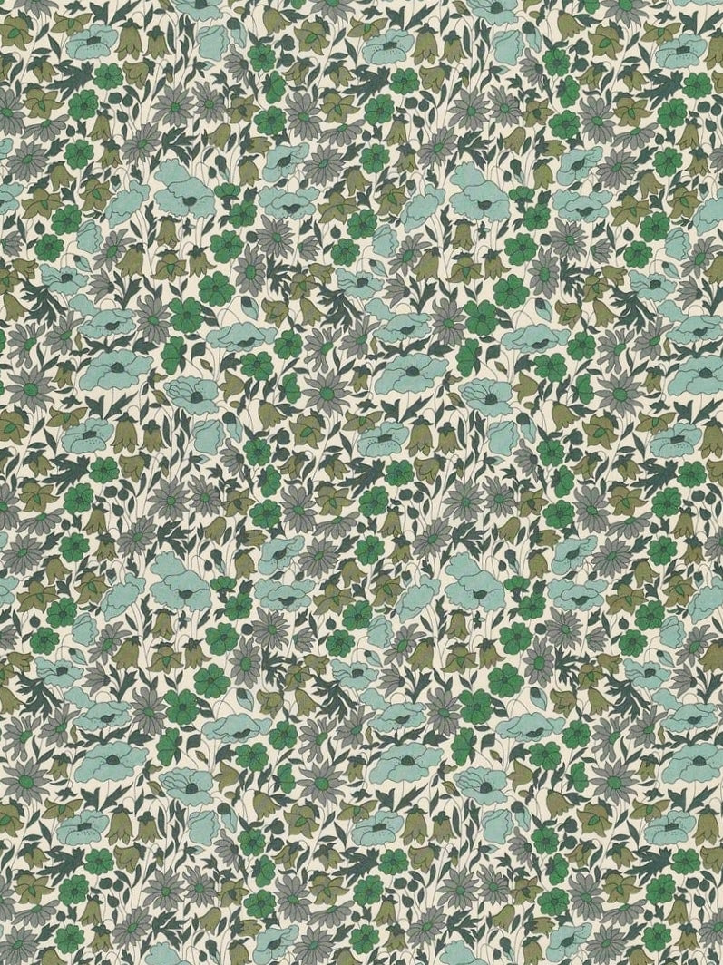 Baby dynebetræk i Liberty Fabric - Poppy and Daisy