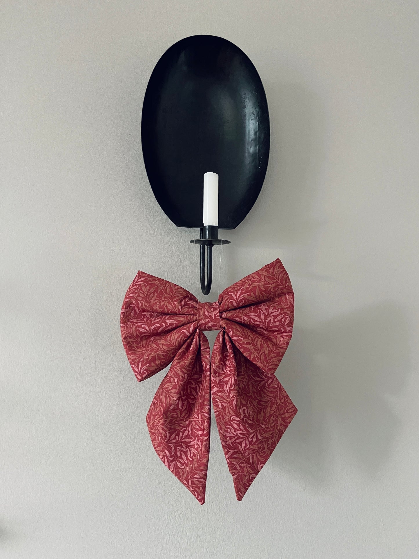 Vatteret sløjfe (Mellem str) - William Morris Rød