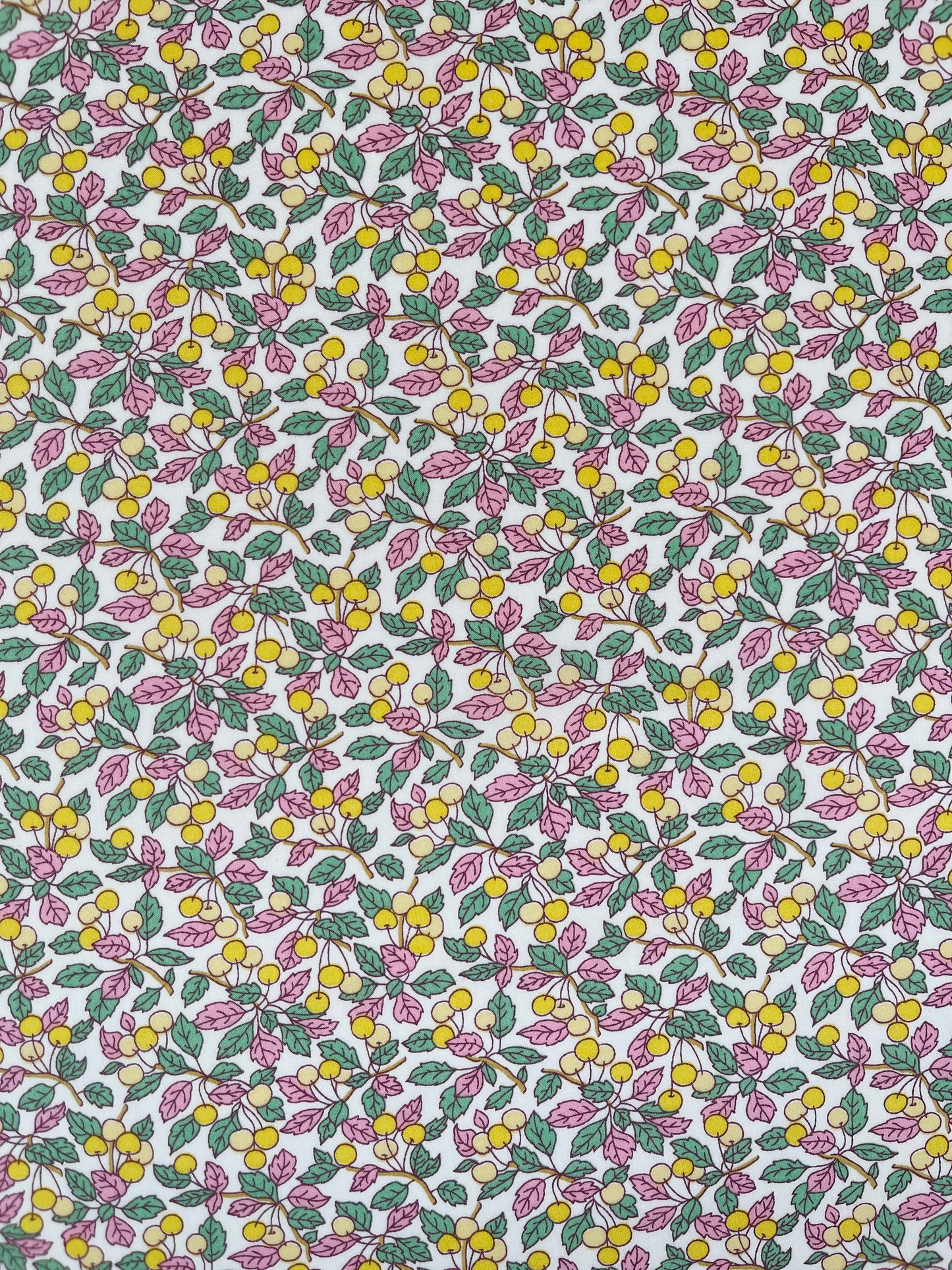 Liberty stof - Colleen’s Orchard / Gul