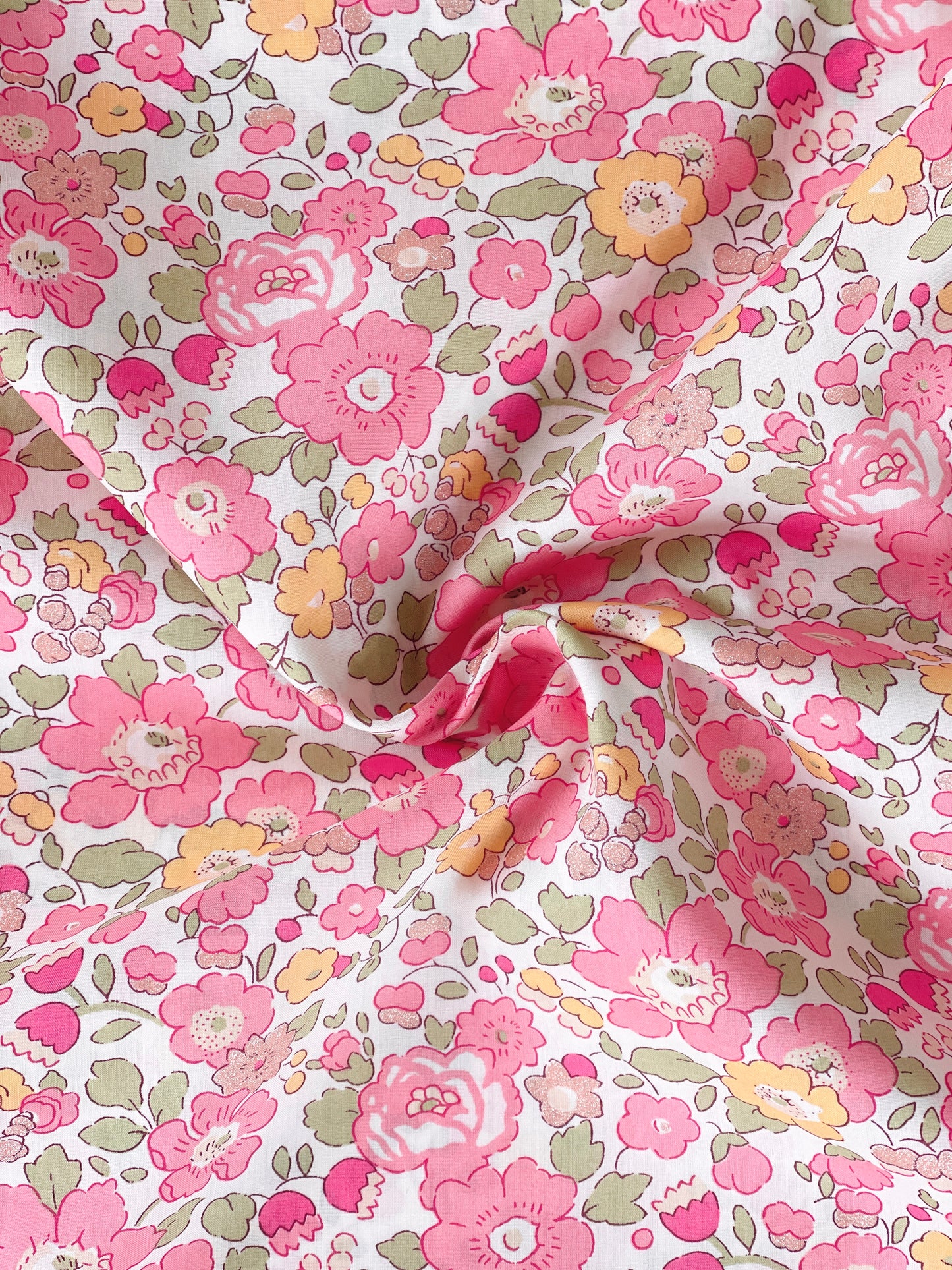 Liberty stof - Betsy / Metallic