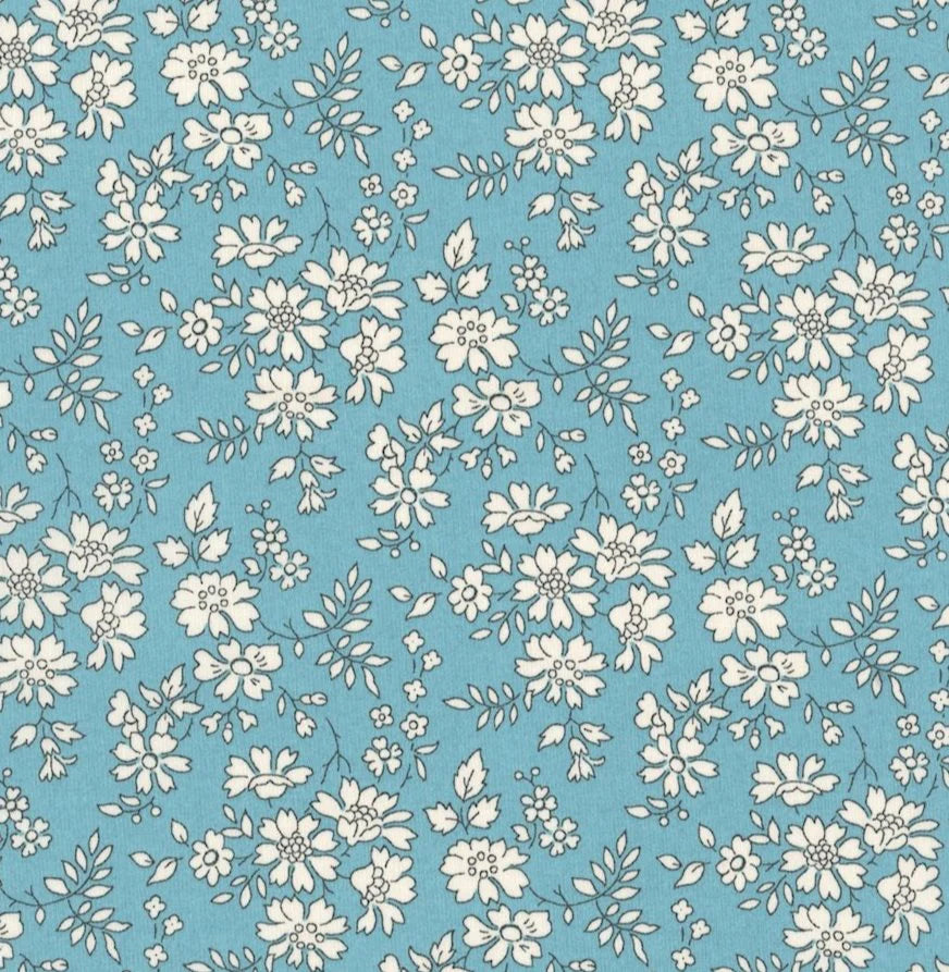 Baby dynebetræk i Liberty Fabric - Capel tyrkis