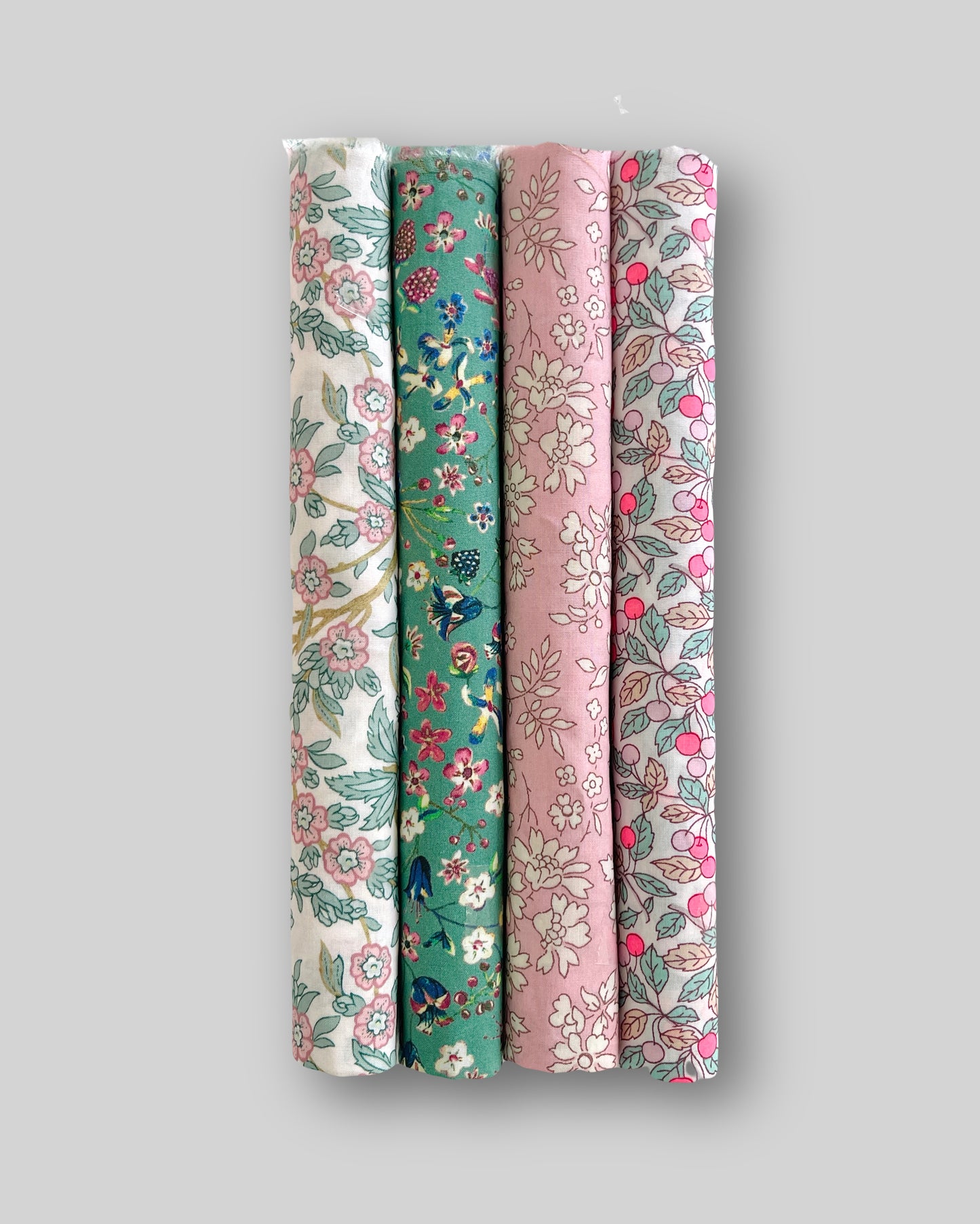 4 stk Liberty “Ninth” turkis-rosa