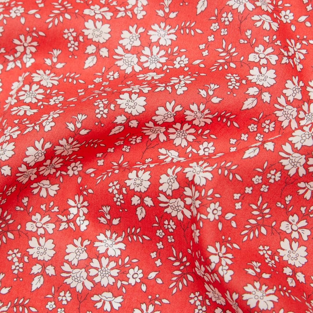 Liberty fabric - Poppy forest / burnt red