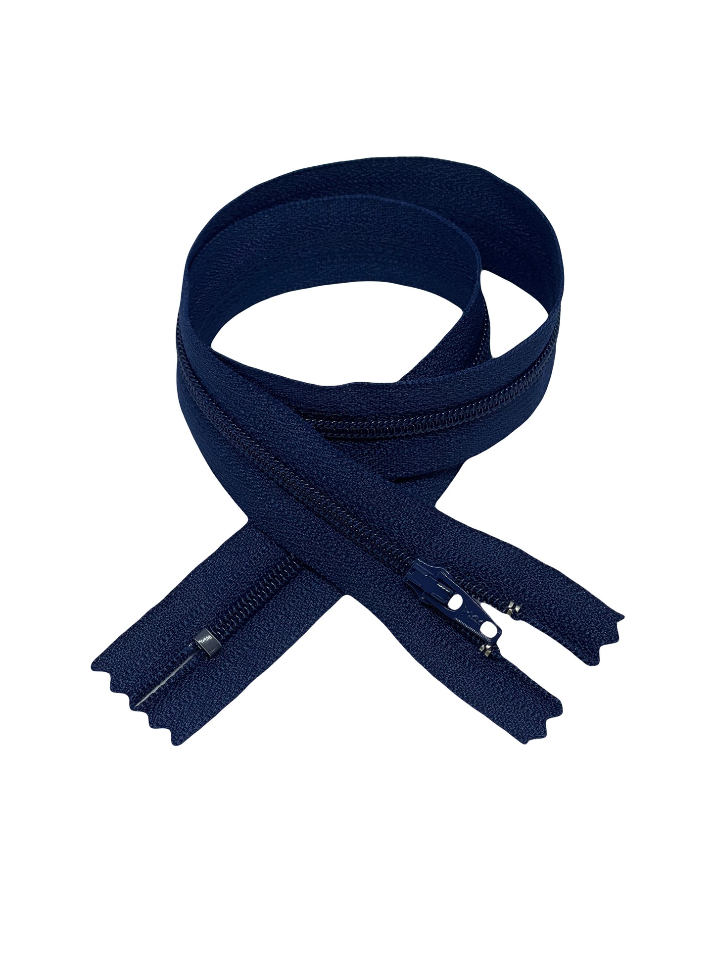 YKK zipper plastic - L 50 cm / Marine