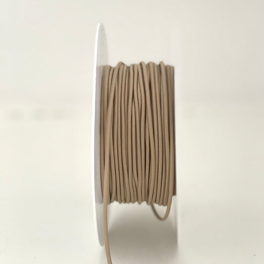 Round Elastic 2mm / Beige