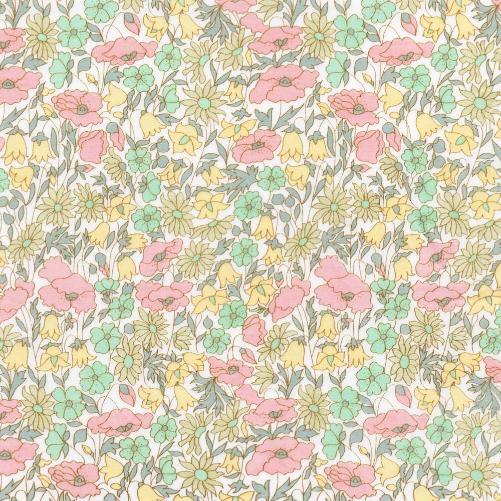 Liberty stof - Poppy and Daisy Pastel