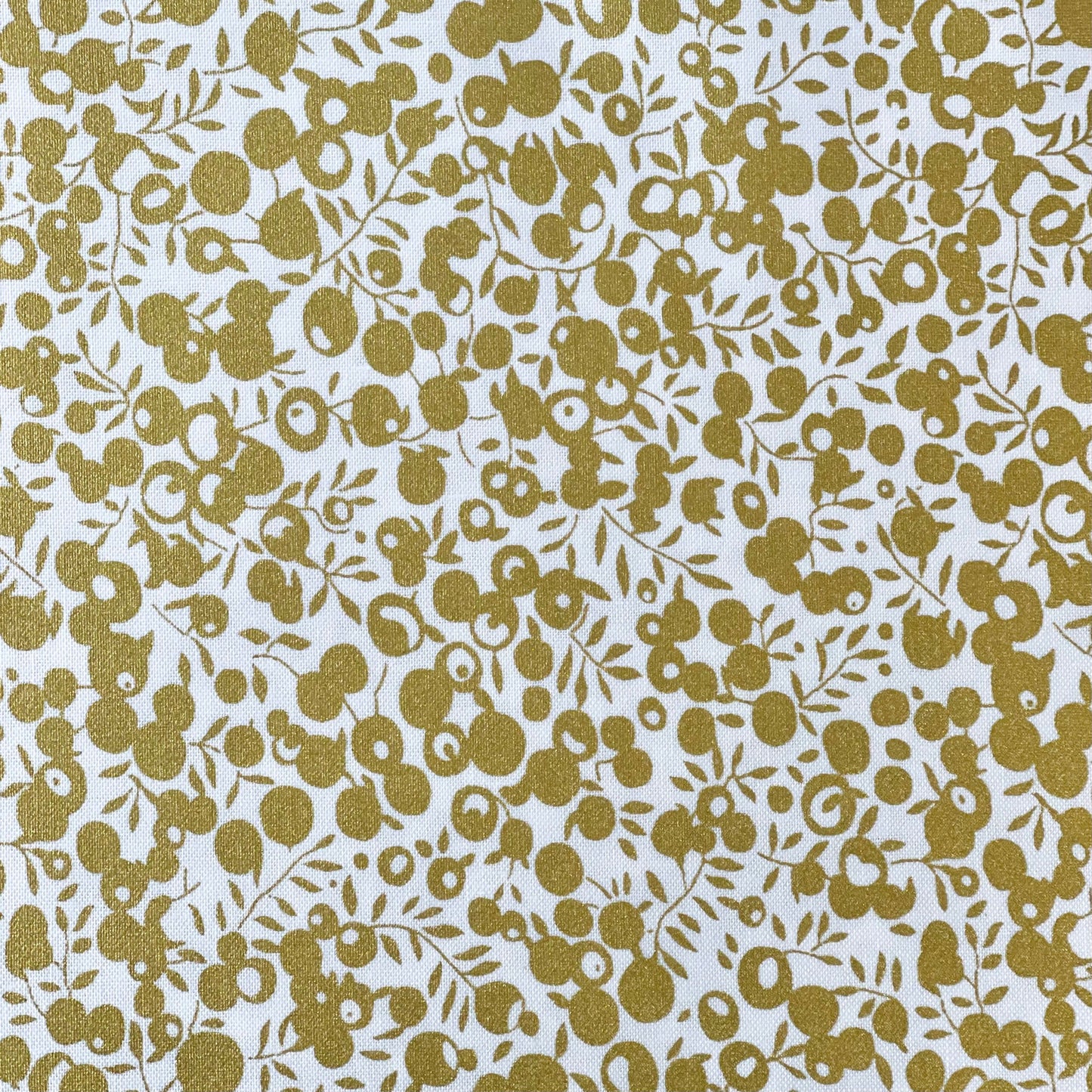 Liberty Quilt - Wiltshire shadow / Metallisk guld