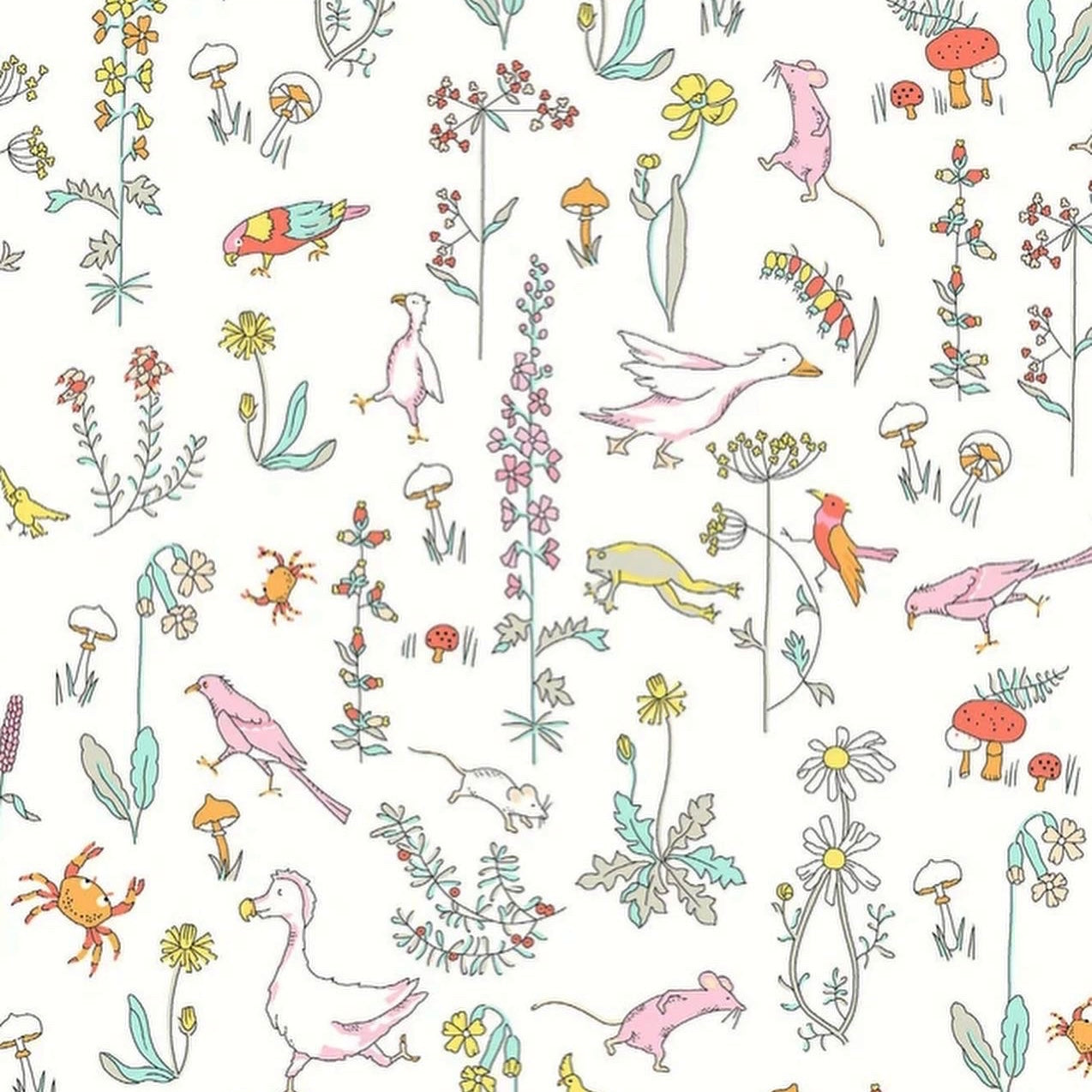 Liberty stof - Theo / Multi