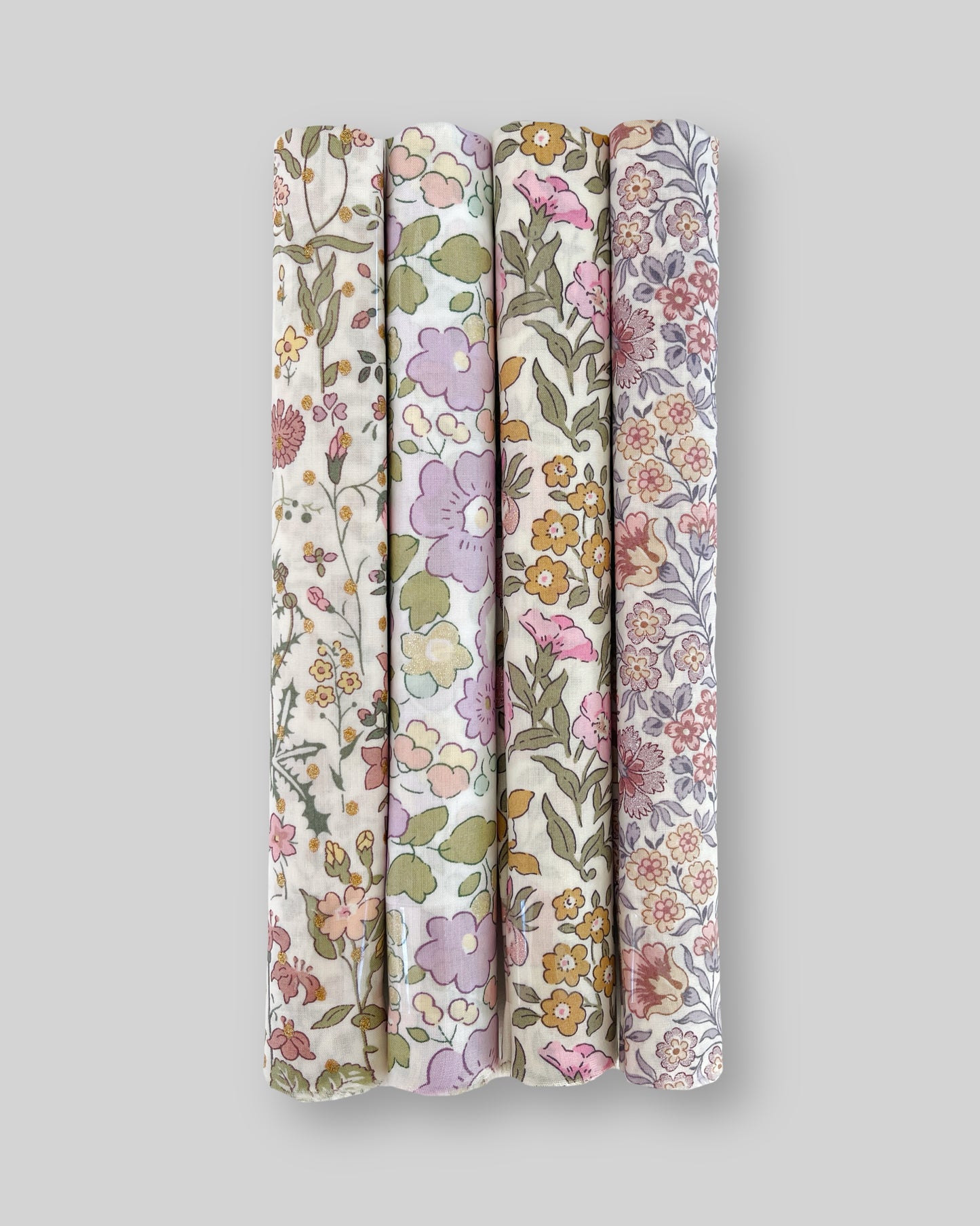 Liberty fabric 4 stk stofstykker