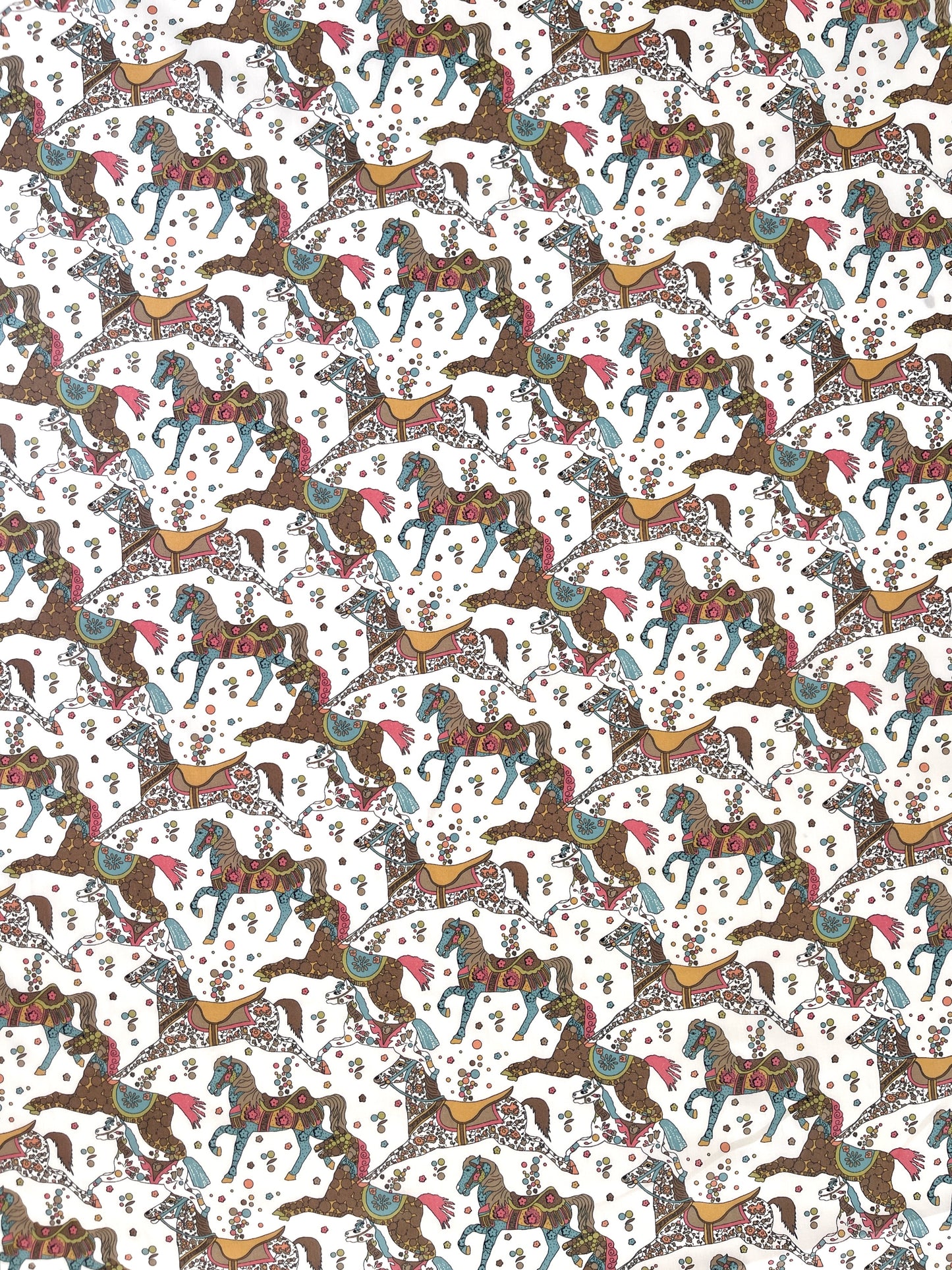 Baby dynebetræk i Liberty Fabric - My little pace Multi