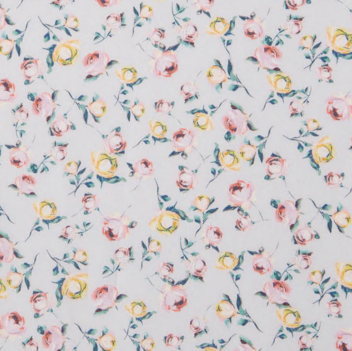 Liberty stof - Raining Rosebuds / Grå