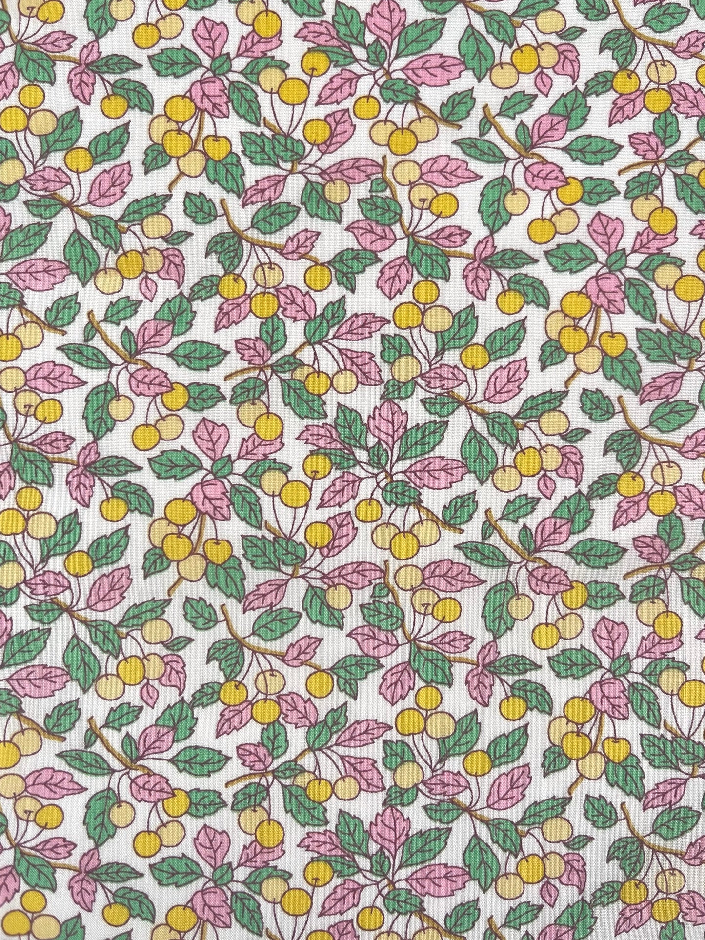 Baby dynebetræk i Liberty Fabric - Colleen´s Orchard Gul