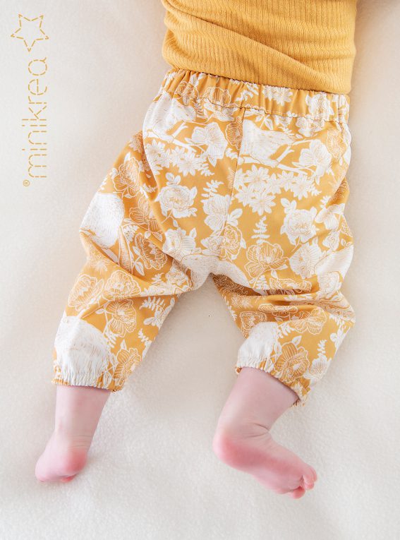 MINIKREA Baby baggy pants – Paper pattern