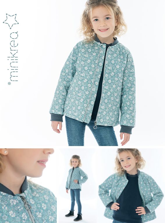 Minikrea 33500 Quilted children's jacket - paper pattern