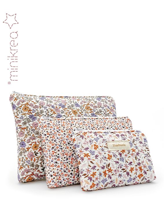 MINIKREA Zipper wallet in 3 sizes - Paper pattern