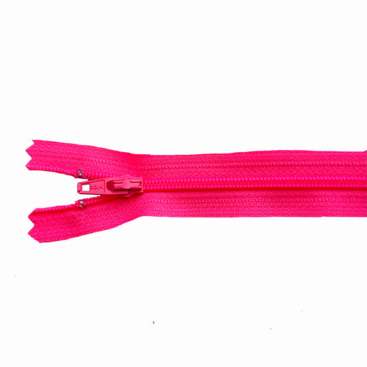 YKK lynlås - / Neon pink (flere længder)