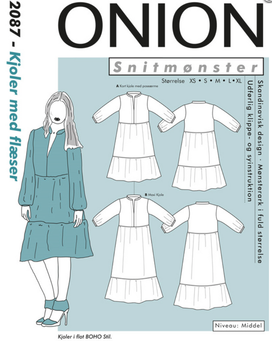 ONION 2087 – Dress with frills