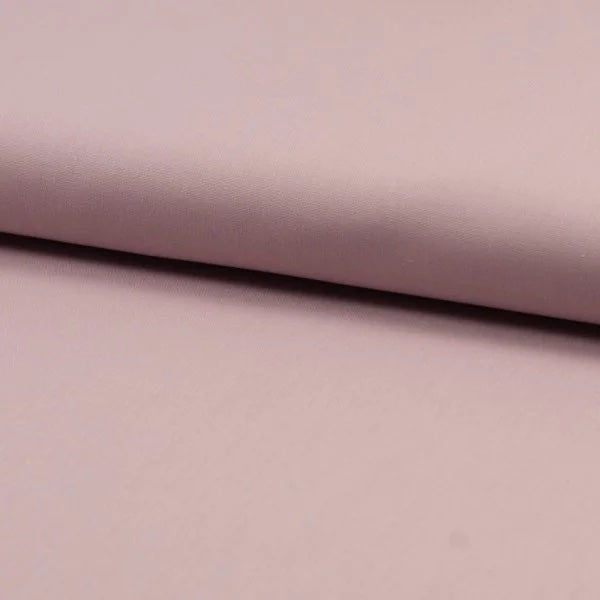 Økologisk Bomuld Poplin - Gammel Rosa (UDGÅR)