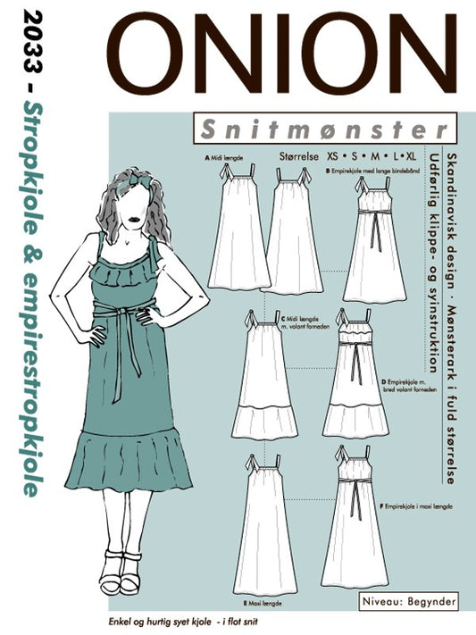 ONION 2033 – Strap dress and empire dress