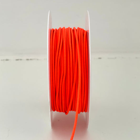 Round Elastic 2mm / Neon Orange