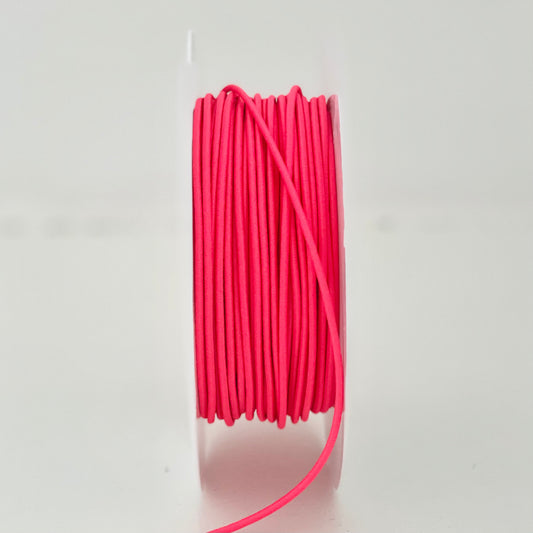 Round Elastic 2mm / Neon Pink