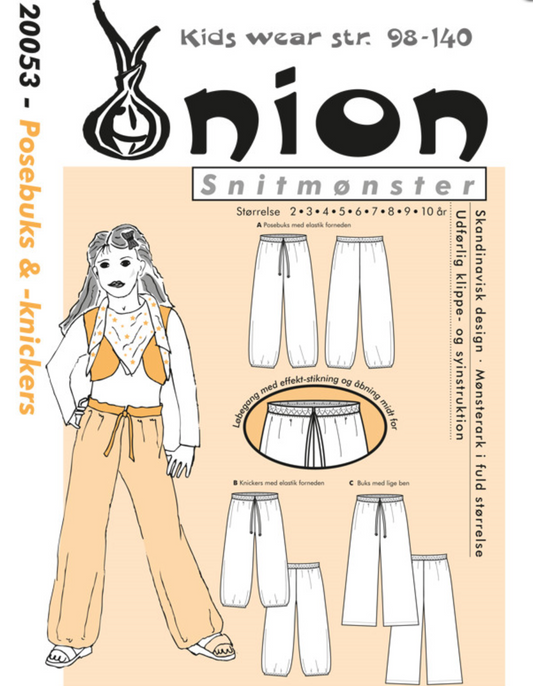 ONION 20053 – Baggy trousers and Knikcers (Size 89-140)