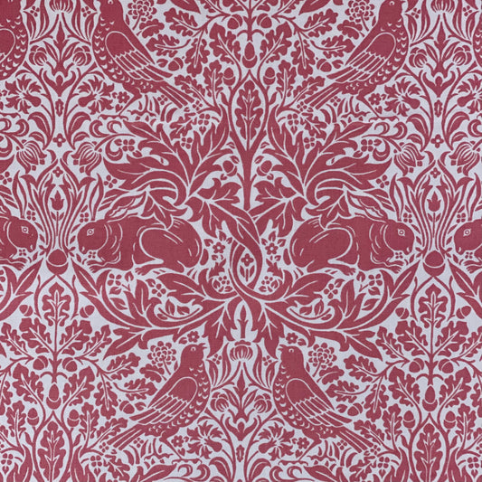 William Morris fabric / Brer Rabbit coral