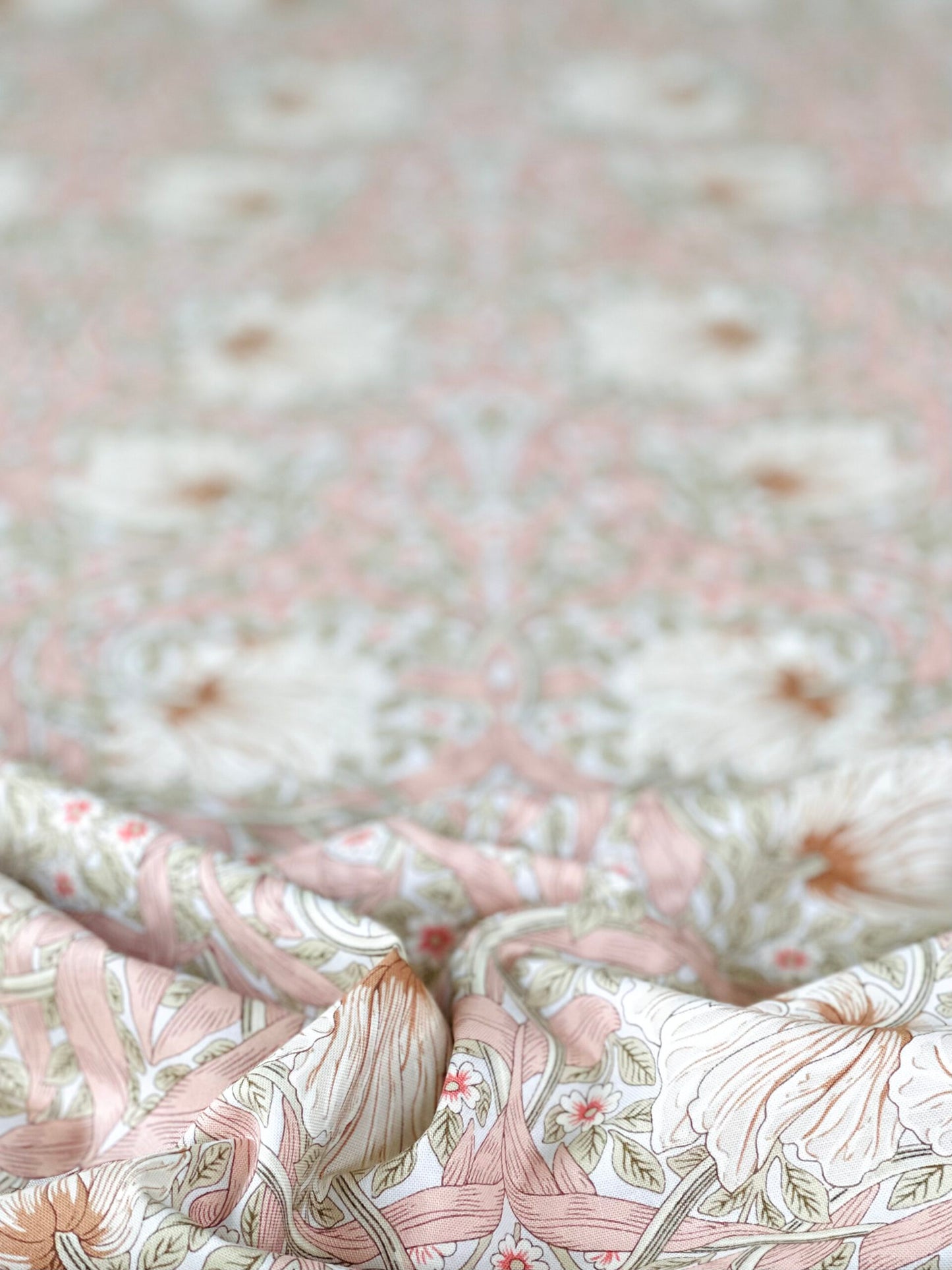 WM Stofstykke -Small Pimpernel - Rosa