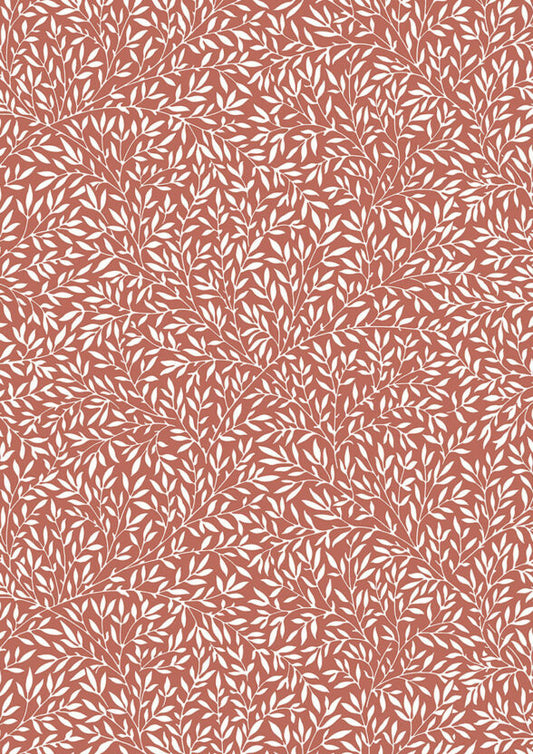 William Morris fabric / Small Standen Lily - Red