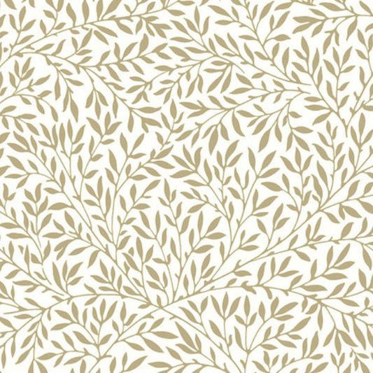 William Morris fabric / Standen Lily - Nature