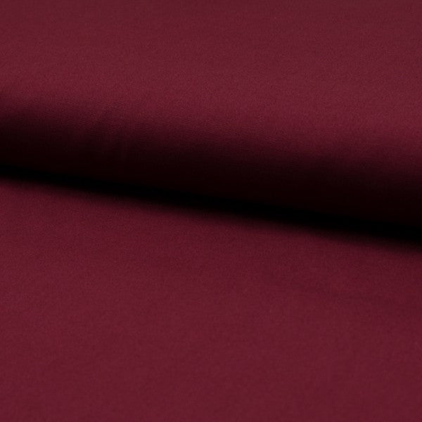 Bomuld Poplin: Bordeaux