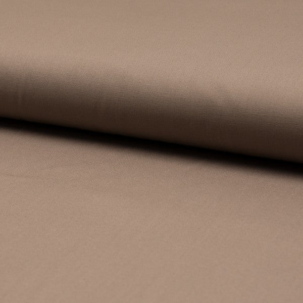 Bomuld Poplin: Taupe