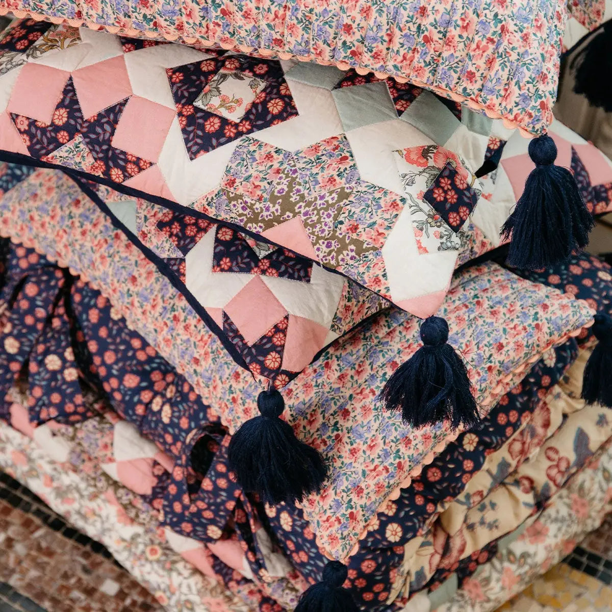 Jimo Pudebetræk - Patchwork