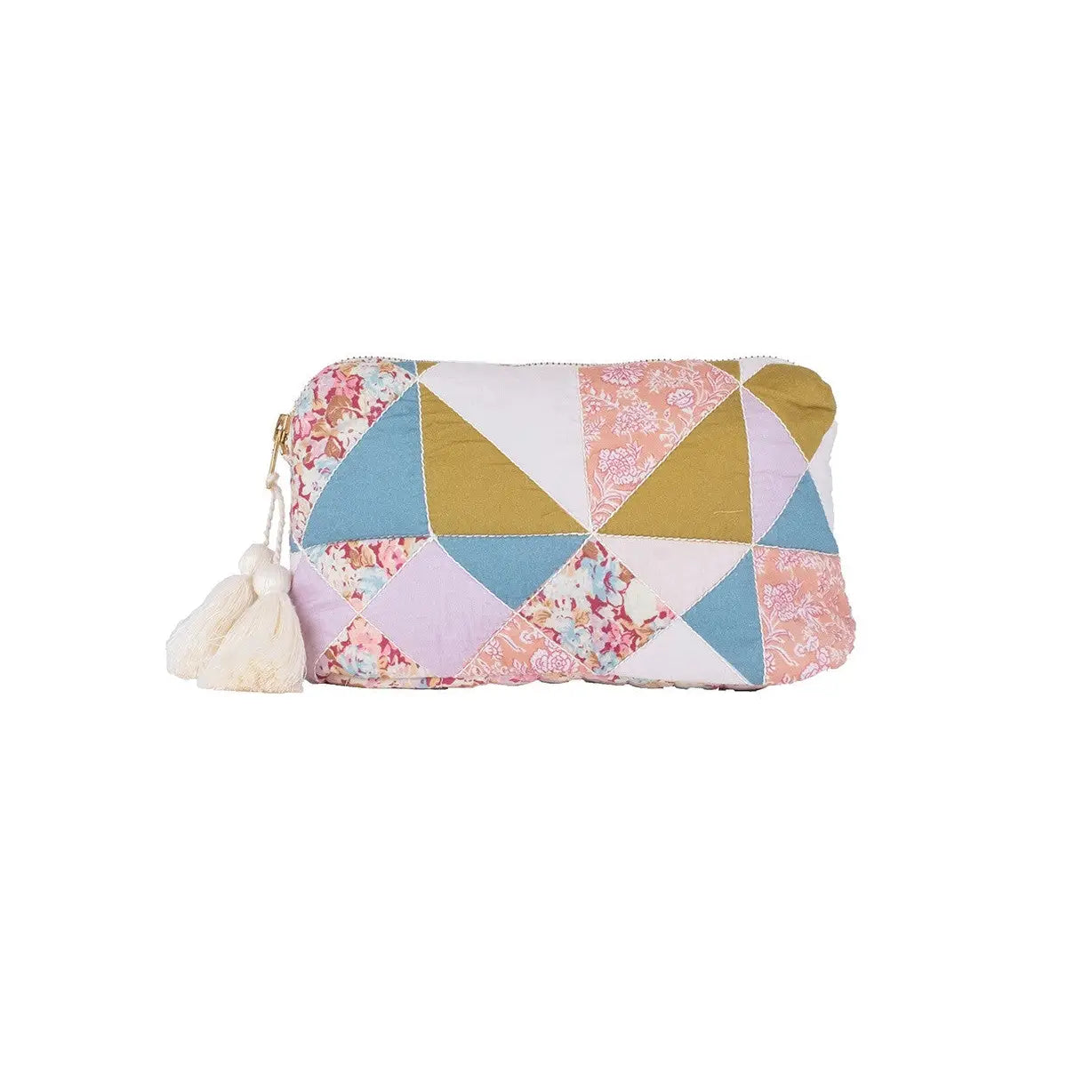 Teiki toilettaske Pastel patchwork (Stor)